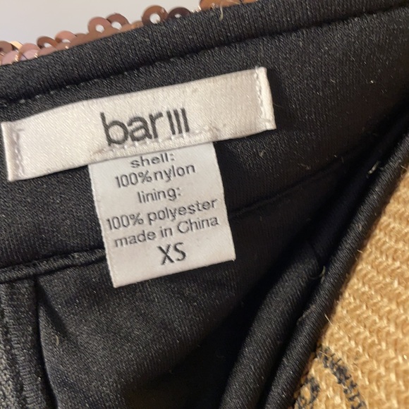 Bar III Women’s Copper Sequin party pencil skirt - Picture 6 of 13